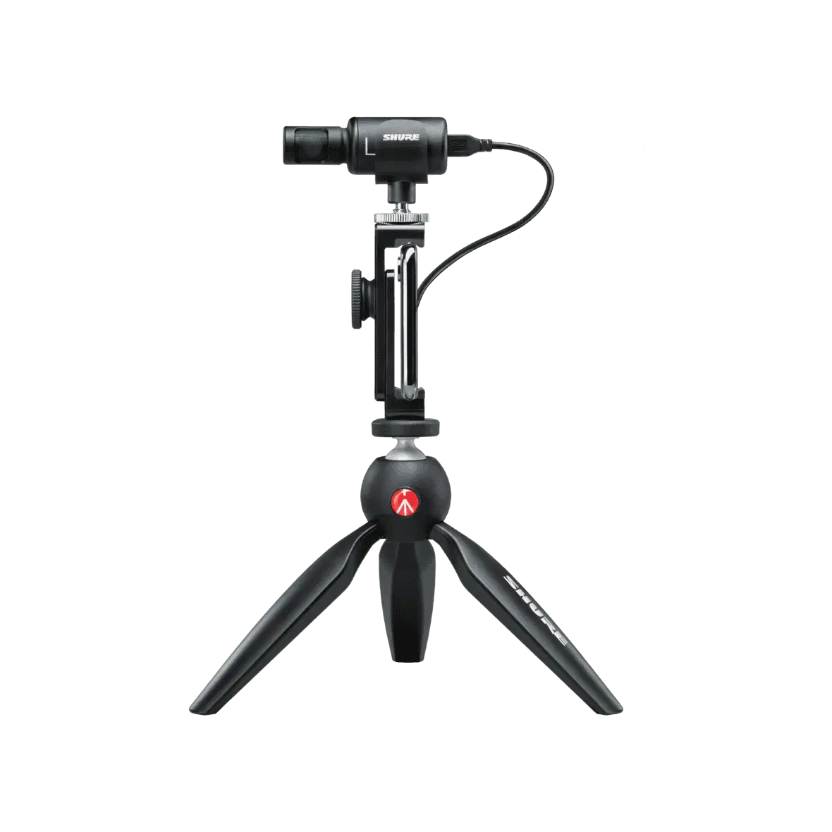 Shure VP83F Lenshopper Camera Mount Shotgun Microphone with Digital Flash Recording