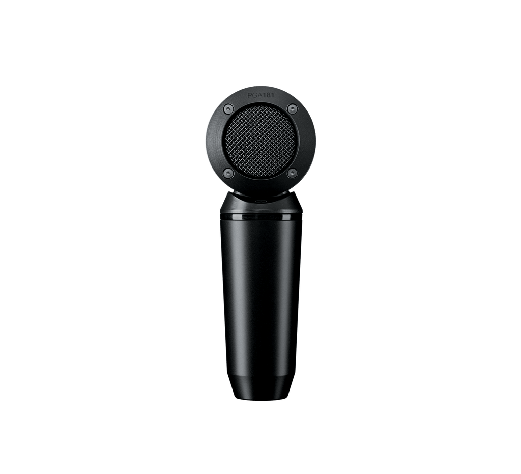 Shure PGA181 Cardioid Condenser Microphone for Versatile Instrument & Vocal Recording