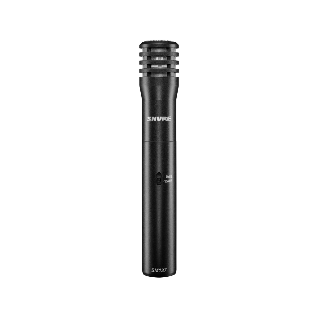 Shure SM137 Professional Instrument Condenser Microphone for Studio and Stage