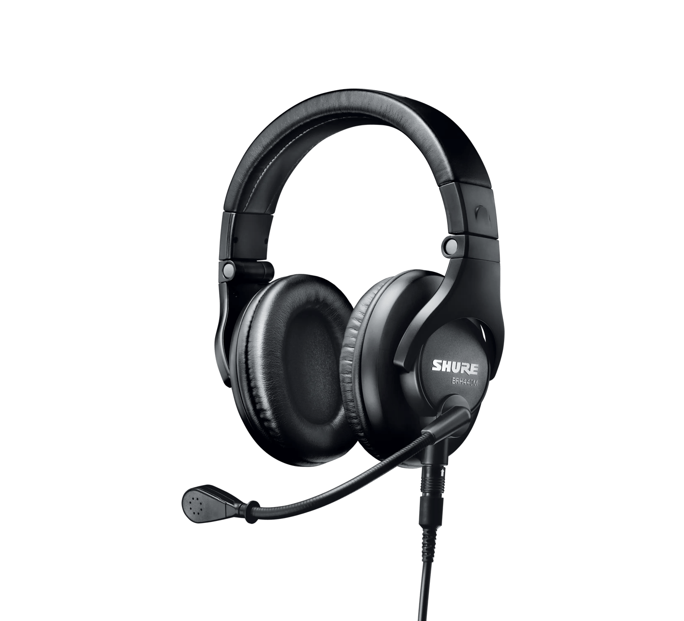 Shure BRH440M-LC Dual-Sided Broadcast Intercom Headset with Dynamic Microphone