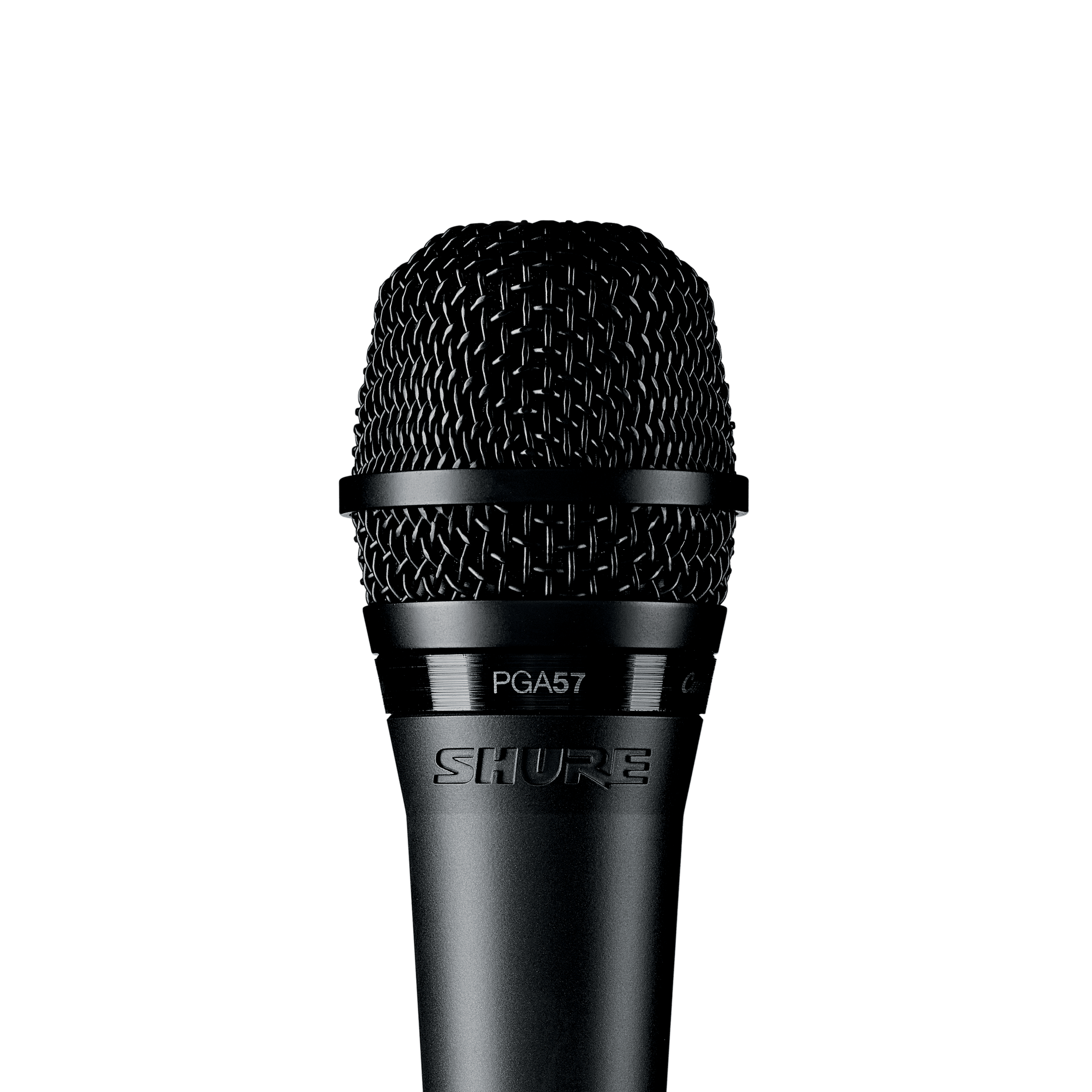 Shure PGA57 Cardioid Dynamic Instrument Microphone for Amplified Instruments Drums