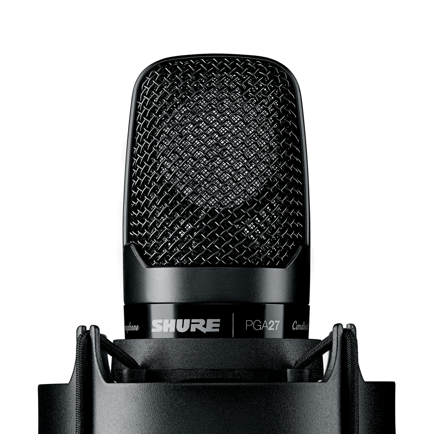 Shure PGA27 Large Diaphragm Cardioid Condenser Microphone with High-Pass Filter
