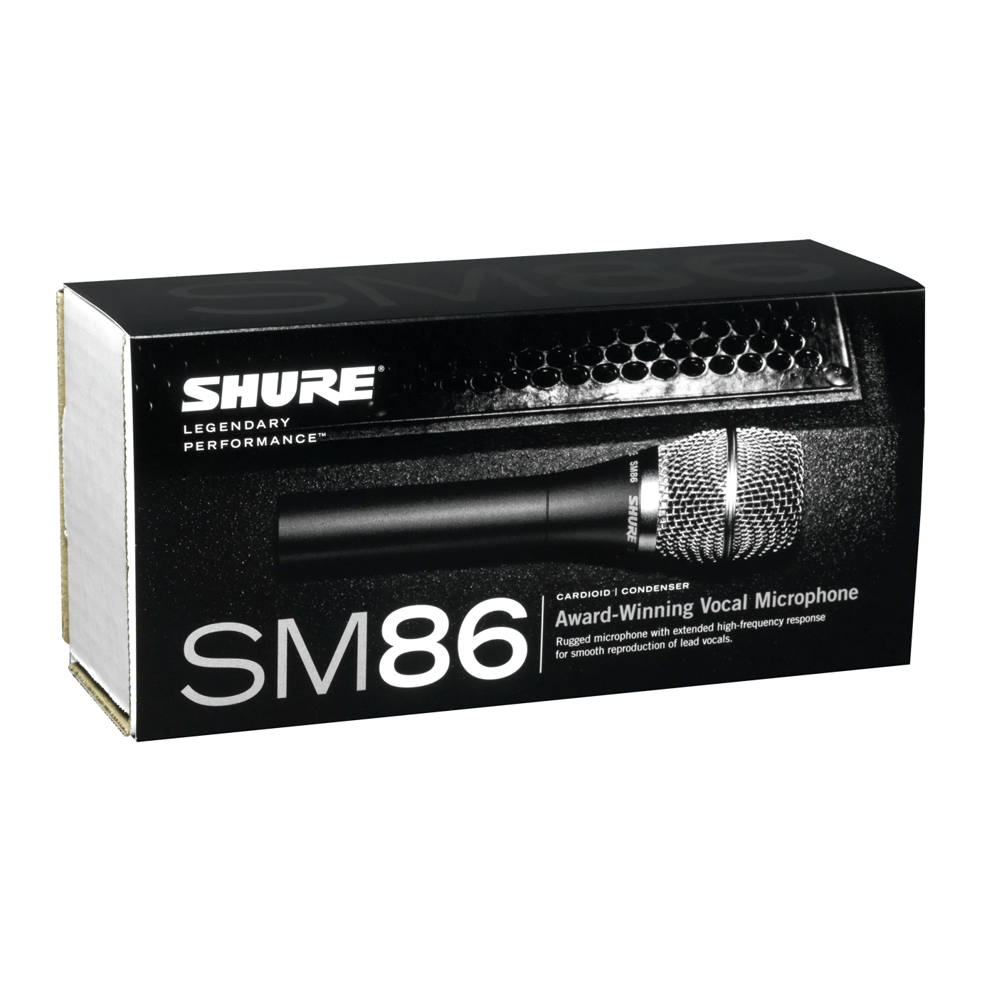 Shure SM86 Cardioid Condenser Vocal Microphone for Live Performance