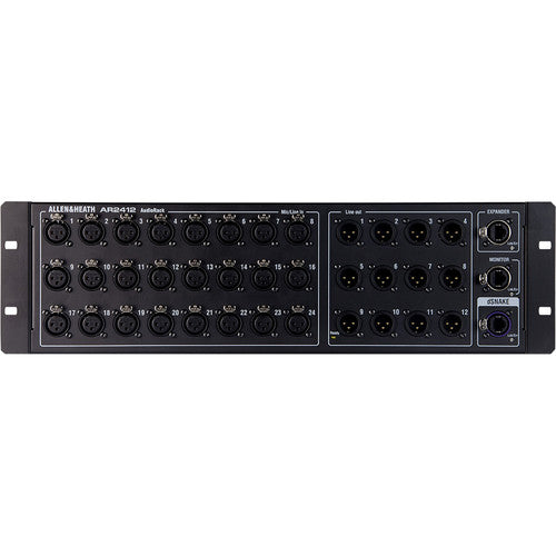 Allen & Heath AR2412 24-Input 12-Output 48kHz AudioRack Expander for Pro Sound