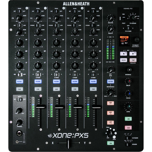 Allen & Heath XONE:PX5 - 4+1 Channel DJ Mixer with Soundcard