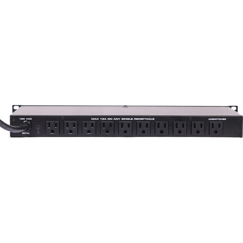 Juice Goose JG 11-15A 11-Outlet 15A Rack Mount Power Distribution Center