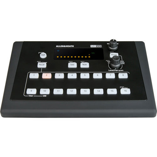 Allen & Heath ME-500 16-Channel Personal Monitor Mixer with EQ, Limiter, Presets