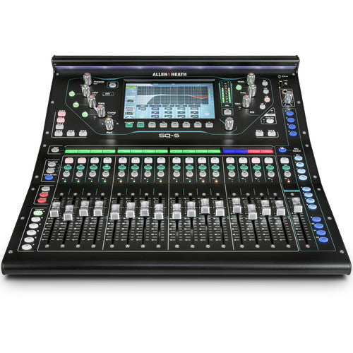 Allen & Heath SQ-5 48-Channel 96kHz Digital Mixer with 17 Faders