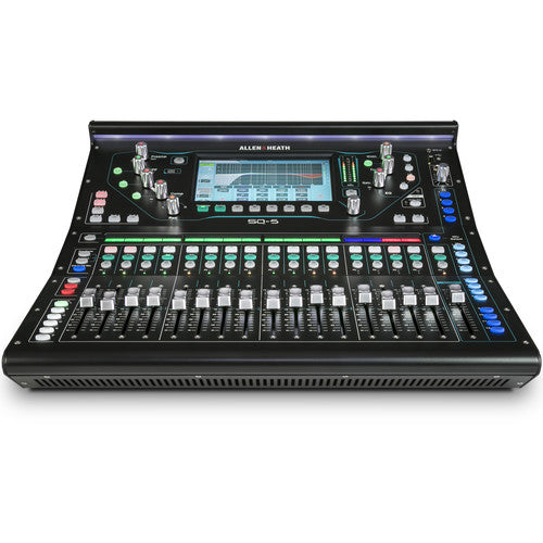 Allen & Heath SQ-5 48-Channel 96kHz Digital Mixer with 17 Faders