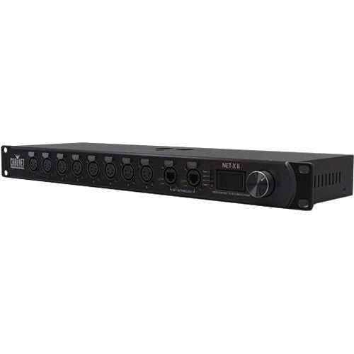 Chauvet Net-X II Ethernet-to-DMX Node: 8-Universe Rackmount Lighting Control