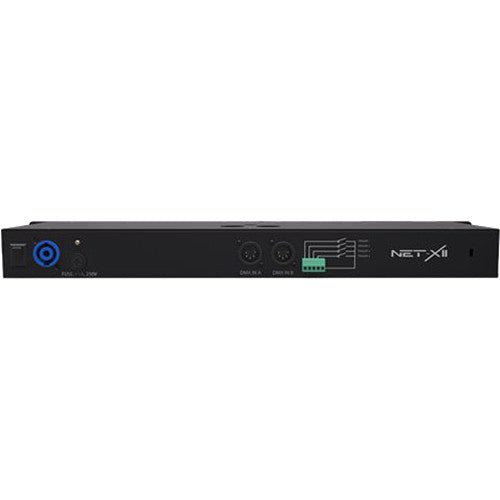 Chauvet Net-X II Ethernet-to-DMX Node: 8-Universe Rackmount Lighting Control
