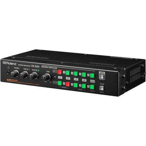 Roland XS-42H Professional 4x2 HDMI Matrix Switcher with Auto-Switching