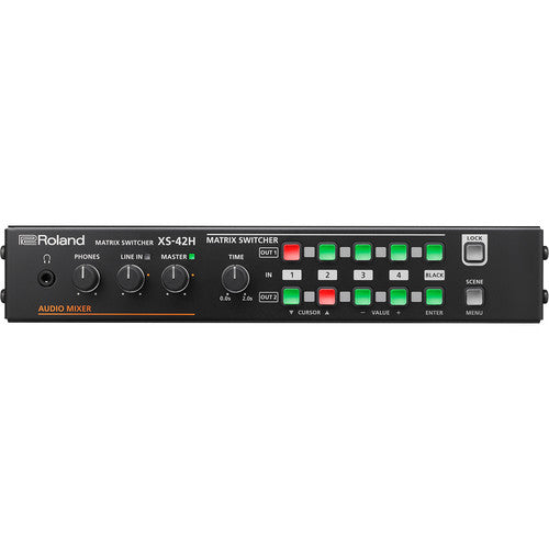 Roland XS-42H Professional 4x2 HDMI Matrix Switcher with Auto-Switching