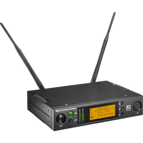 Electro-Voice RE3-BPOL Bodypack Wireless System with Omnidirectional Lavalier Mic (5H: 560 to 596 MHz)Electro-Voice RE3-BPOL Bodypack Wireless System with Omnidirectional Lavalier Mic (5H: 560 to 596 MHz)