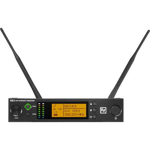 Electro-Voice RE3-BPOL Bodypack Wireless System with Omnidirectional Lavalier Mic (5H: 560 to 596 MHz)Electro-Voice RE3-BPOL Bodypack Wireless System with Omnidirectional Lavalier Mic (5H: 560 to 596 MHz)
