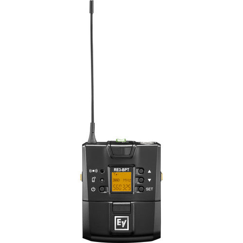 Electro-Voice RE3-BPOL Bodypack Wireless System with Omnidirectional Lavalier Mic (5H: 560 to 596 MHz)Electro-Voice RE3-BPOL Bodypack Wireless System with Omnidirectional Lavalier Mic (5H: 560 to 596 MHz)