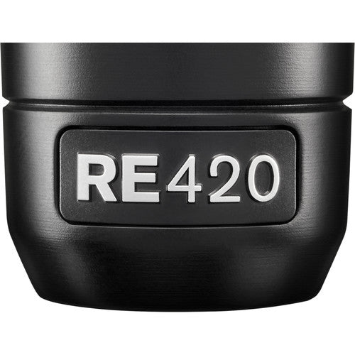 Electro-Voice RE420 Premium Condenser Cardioid Vocal Microphone for Live Performance