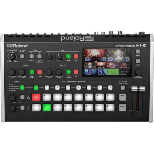 Roland V-8HD 8-Channel HDMI Video Switcher with Multi-Viewer