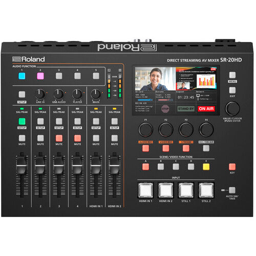 Roland SR-20HD Direct Streaming AV Mixer with PC-Less Encoding