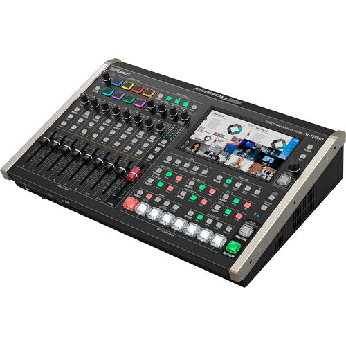 Roland VR-120HD Direct Streaming AV Mixer with 12-Channel Video