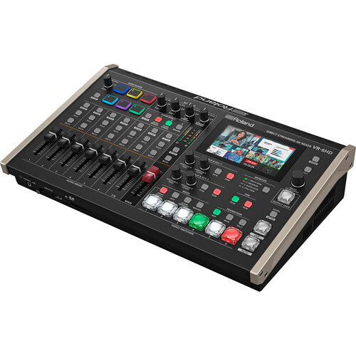 Roland VR-6HD Direct Streaming AV Mixer with HDMI and USB-C