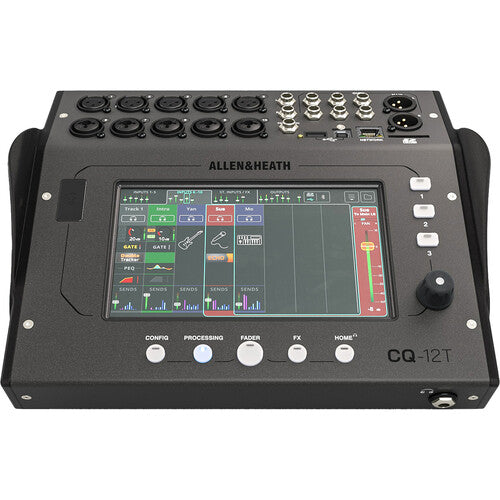 Allen & Heath CQ-12T Ultra-Compact 12-Input 8-Output Digital Mixer