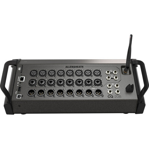 Allen & Heath CQ-20B Ultra-Compact 20-Input 8-Output Digital Mixer with Wi-Fi