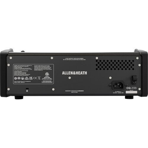 Allen & Heath CQ-20B Ultra-Compact 20-Input 8-Output Digital Mixer with Wi-Fi