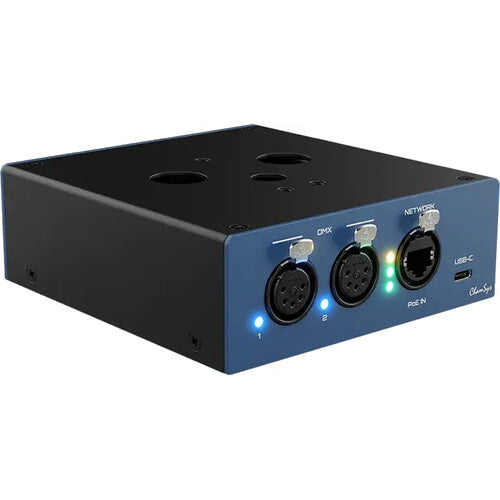 ChamSys GeNetix GN2 Two-Port Ethernet-DMX Node for Professional Lighting Control