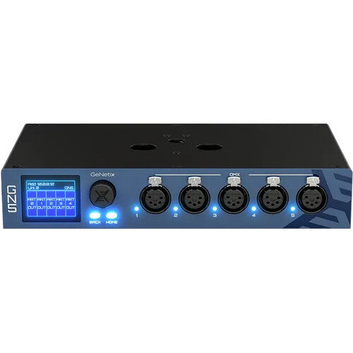 ChamSys GeNetix GN5 5-Universe DMX-Ethernet Node for Advanced Lighting Control