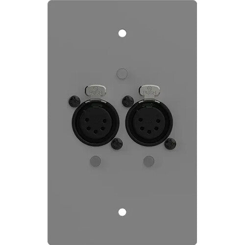ChamSys GeNetix GW2O Wall Mount PoE Two-Port DMX RDM Node