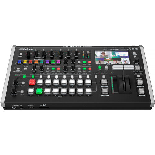 Roland V-80HD 8-Channel Direct Streaming Video Switcher with SDI