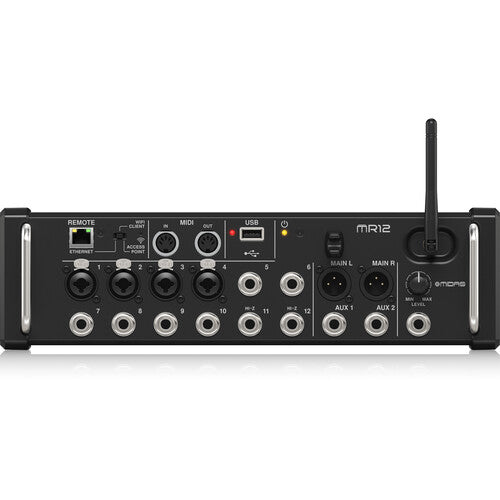 Midas MR12 12-Input Digital Mixer with 4 PRO Preamps and WiFi