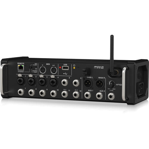 Midas MR12 12-Input Digital Mixer with 4 PRO Preamps and WiFi