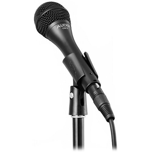 Audix OM3 Professional Hypercardioid Dynamic Vocal Microphone for Live Performances