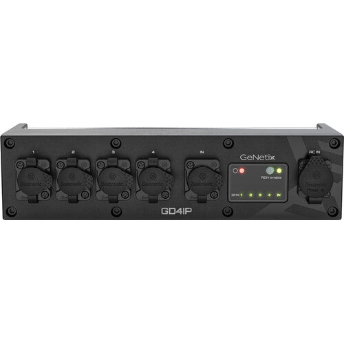 Chamsys GeNetix GD4IP 4-Port IP65 Rated DMX Splitter RDM Compliant