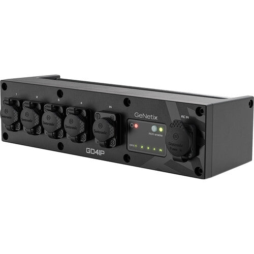 Chamsys GeNetix GD4IP 4-Port IP65 Rated DMX Splitter RDM Compliant