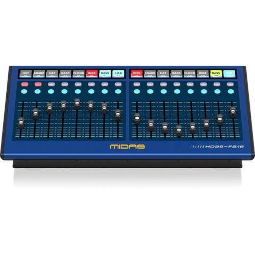 Midas HD96-FB16 Portable Fader Bay with 16 Motorised Control Strips