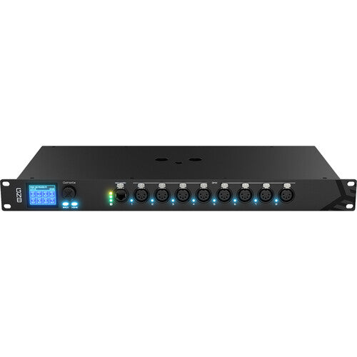 ChamSys Genetix GN8 Professional 8-Port Ethernet DMX Node for Advanced Lighting Control