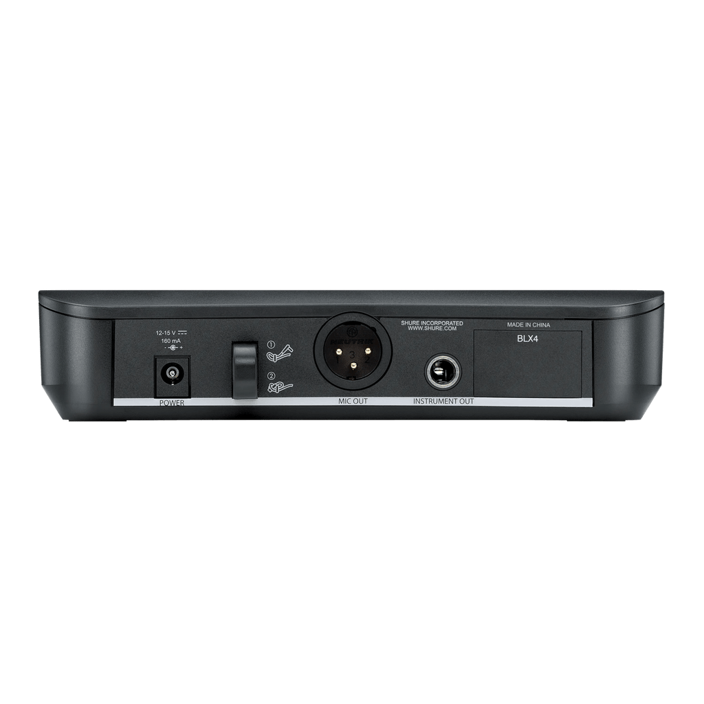 Shure BLX Professional Wireless Microphone System for Performers and Presenters