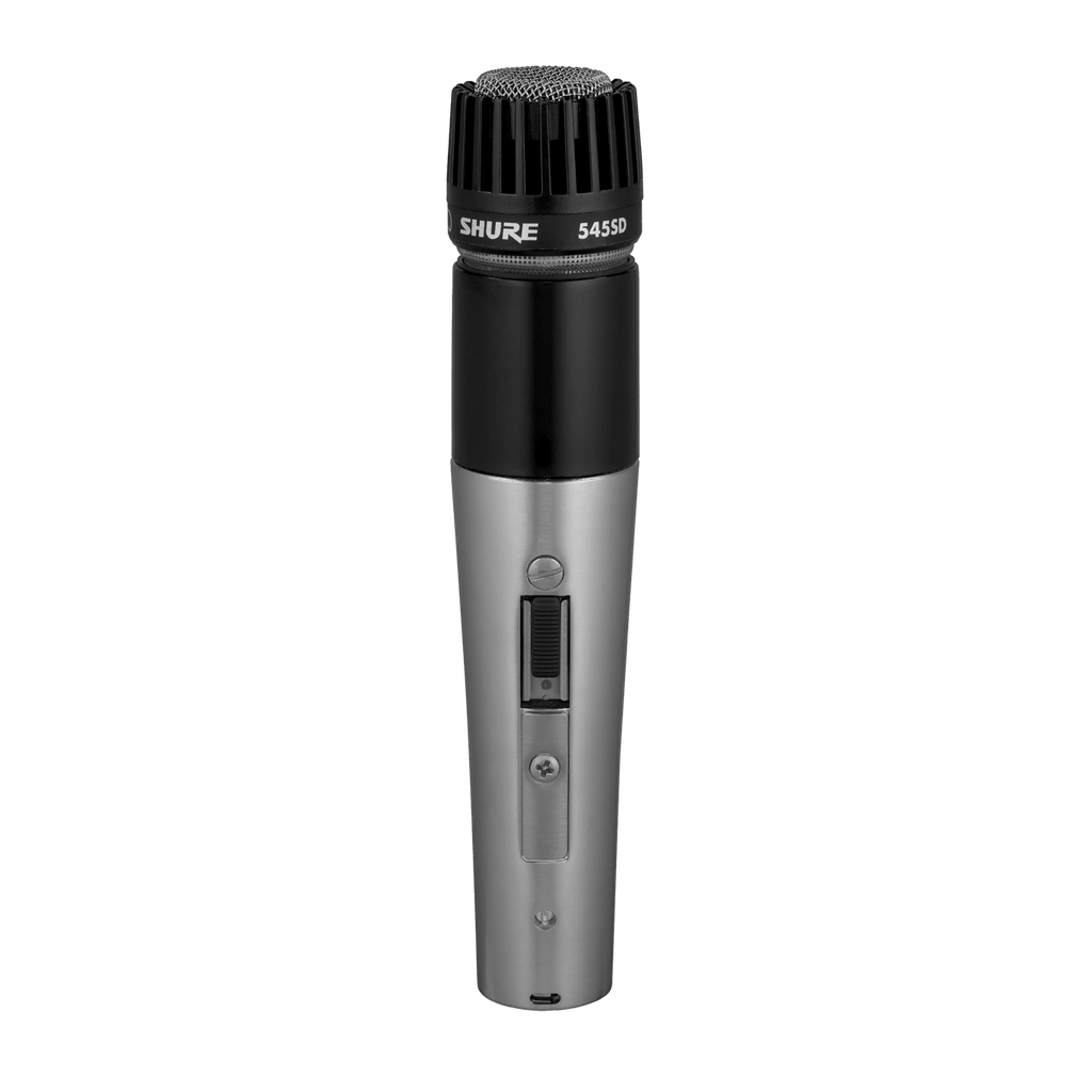 Shure 545SD Classic Dynamic Instrument Microphone with Cardioid Pattern
