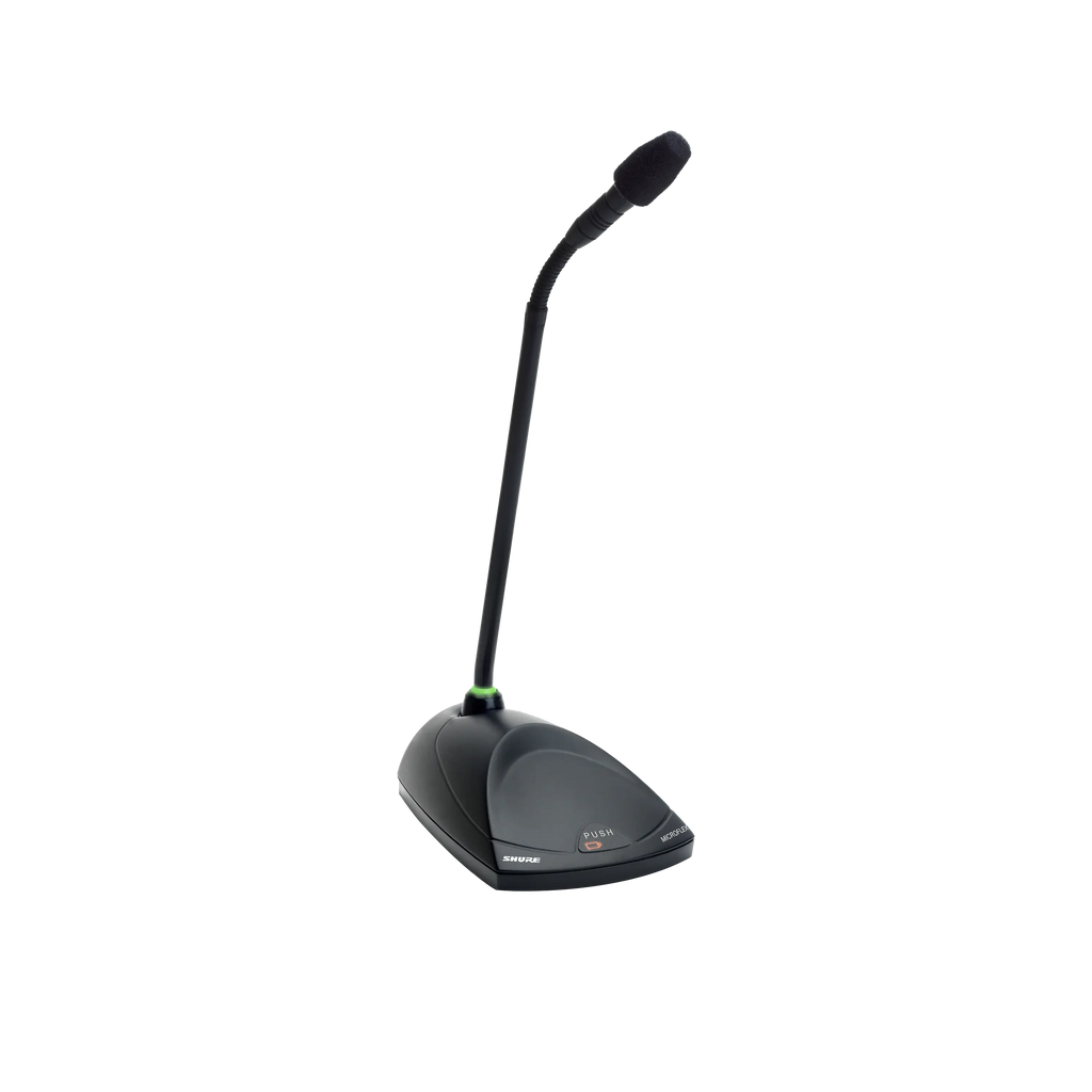 Shure Microflex MX410 10-Inch Modular Gooseneck Microphone with Bi-Color LED