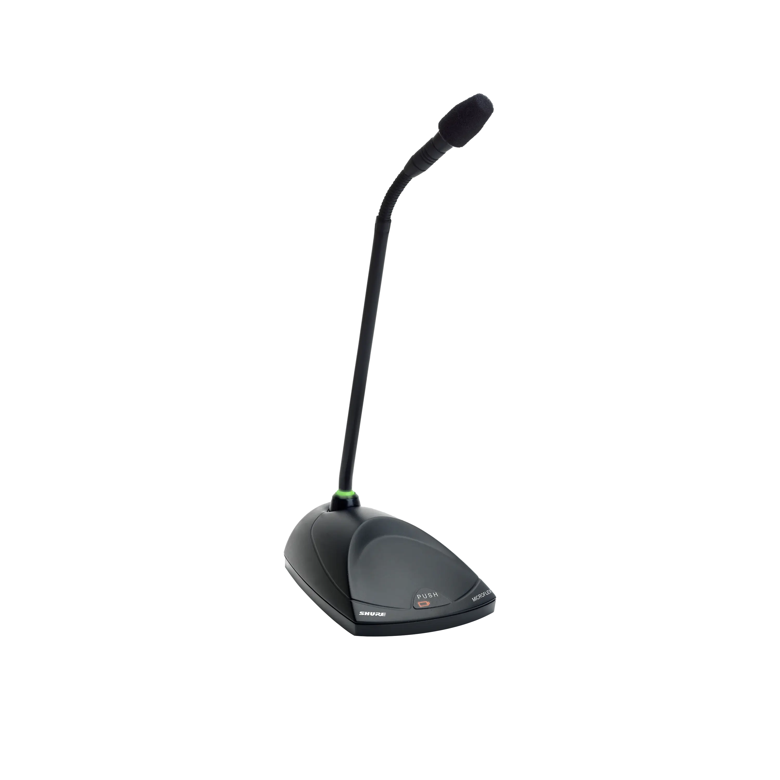 Shure Microflex MX410 10-Inch Modular Gooseneck Microphone with Bi-Color LED