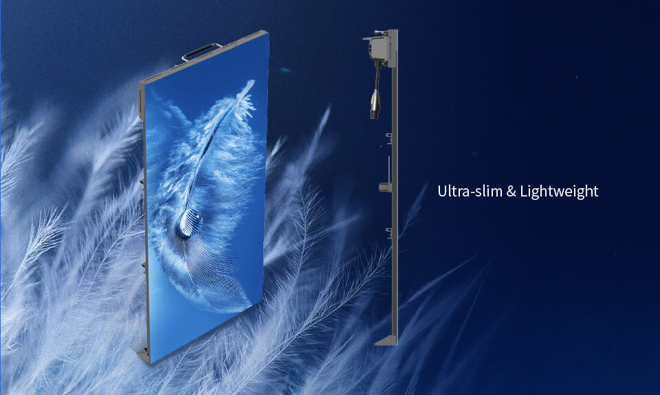 SLR Series Ultra-slim Outdoor LED Ribbon Board Display