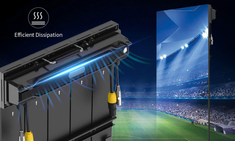 SLR Series Ultra-slim Outdoor LED Ribbon Board Display
