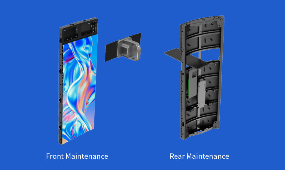 BIM MIN Series (Curved Cabinet) Indoor Commercial LED Display