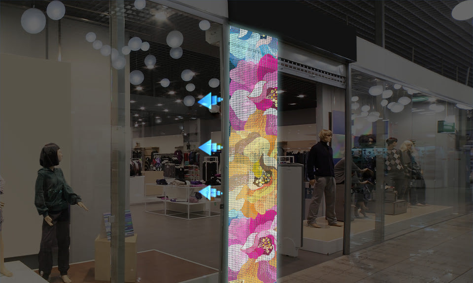LWQ Series (Holographic Transparent LED Screen)