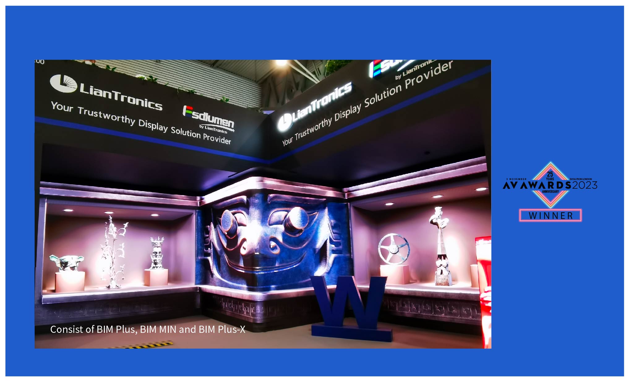 Indoor advertising LED display -- BIM Plus-X Series
