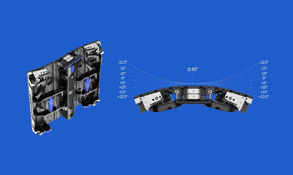 E-Swan Series Ultimate Flexible Indoor Curved Rental LED Display
