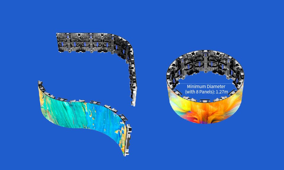 E-Swan Series Ultimate Flexible Indoor Curved Rental LED Display